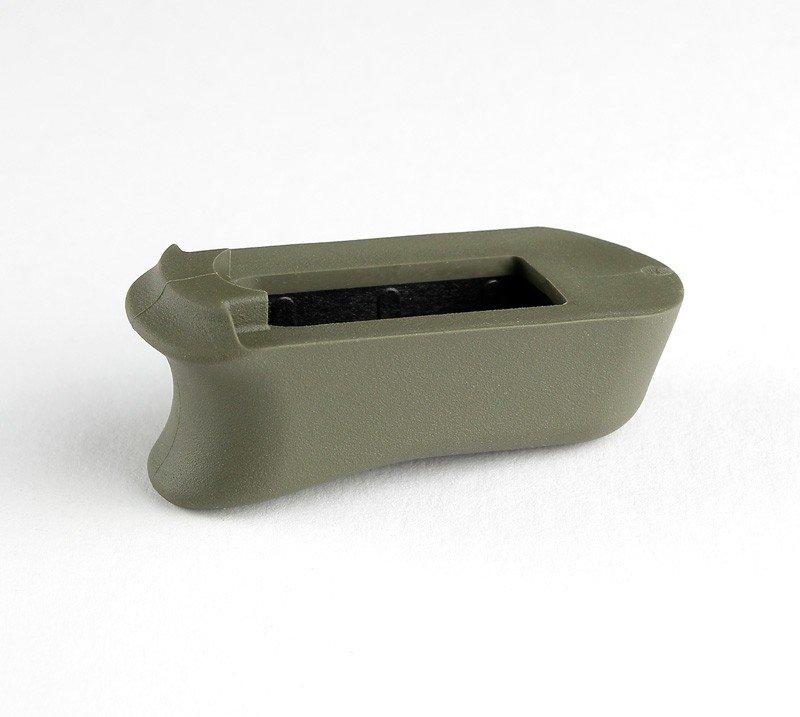 Kimber Micro 9 Rubber Extended Magazine Base Pad OD Green