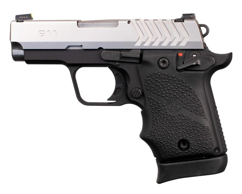 Hogue Ambi Safety Rubber Grip for Springfield Armory 911 9mm - Black