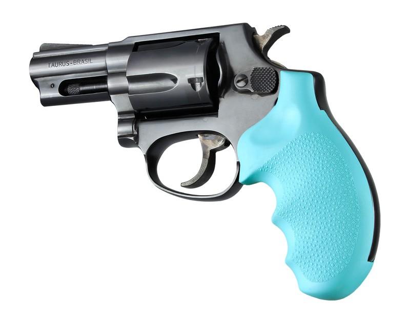 Hogue Rubber Monogrip for Taurus 85 - Aqua
