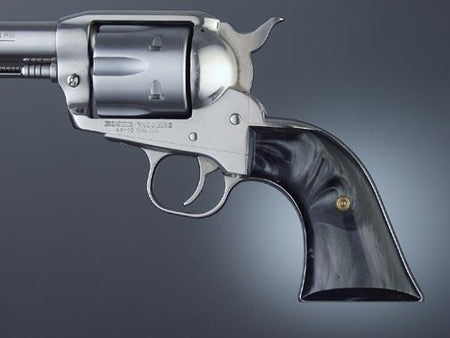 Hogue Ruger Blackhawk/Vaquero Black Pearl Cowboy Action Grip Panels