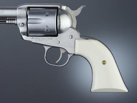 Hogue Ruger Blackhawk/Vaquero Ivory Polymer Cowboy Action Grip Panels