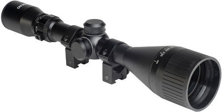 Hatsan Optima 3-12X50 AO Airgun Scope with Rings and Caps