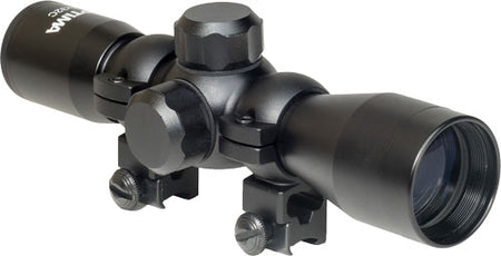 Hatsan Optima 4x32C Compact Scope with Rings and Caps
