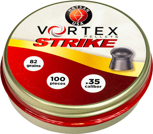 Hatsan Vortex Strike .35 Cal 81.02gr Air Gun Pellets 100 Per Tin