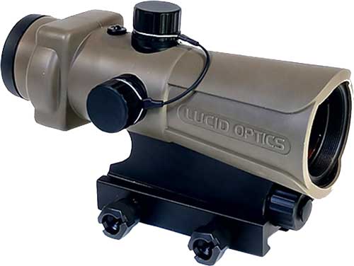 Lucid Optics HD7 Gen3 Red Dot Sight 34mm Tan 2 MOA