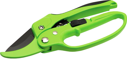 HME Heavy Duty Ratchet Pruners All-Metal Handles Blaze Orange