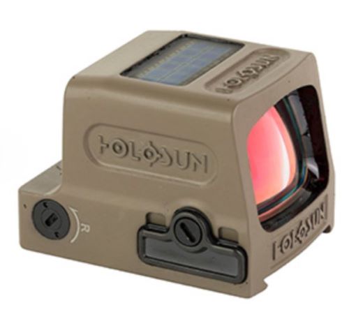 HOLOSUN 509 ENCLOSED GREEN RET SOLAR TITANIUM PISTOL FDE