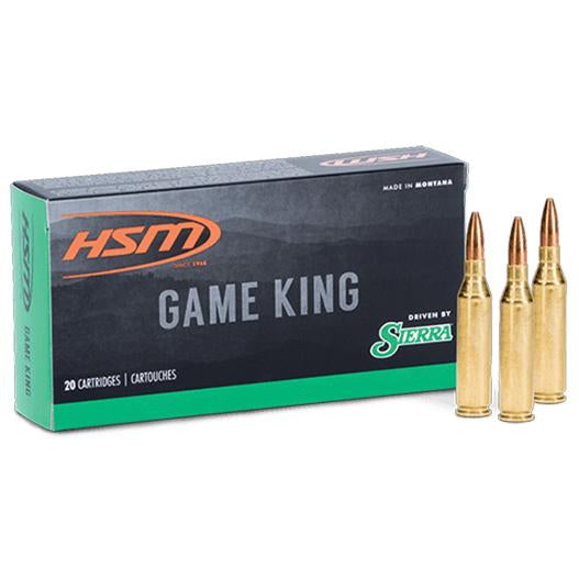 HSM Game King .30 Remington AR 150 gr JSP ammo