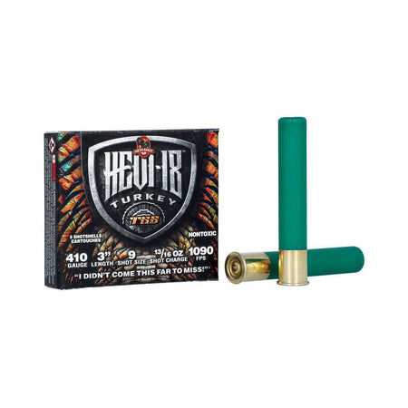 HEVI-Shot HS1009 HEVI-18 TSS Turkey .410 Bore 3" 13/16oz 9 Shot 1090 fps