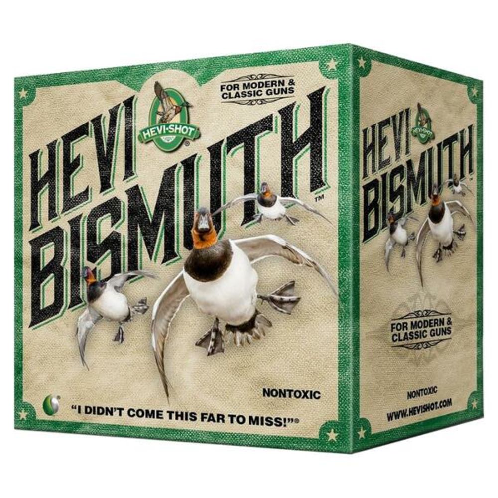 HEVI-Shot HS17006 HEVI-Bismuth Waterfowl 20 Gauge 3" 1-1/8oz 6 Shot 1400 fps