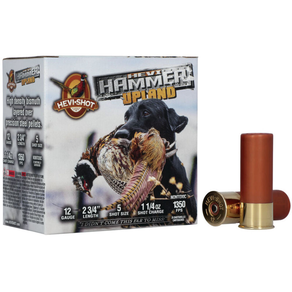 HEVI-Shot HEVI-Hammer Upland 12 Gauge 2.75 in / 2.75 in #5 1-1/4 oz