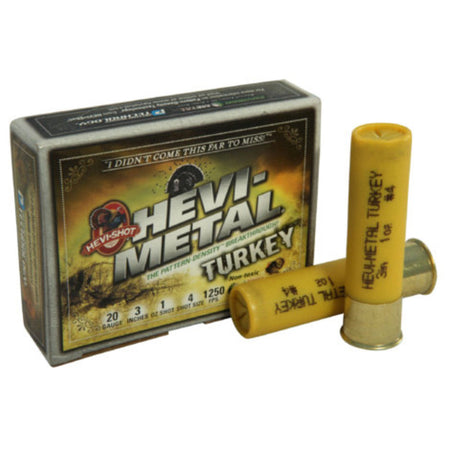 HEVI-Shot HEVI-Metal Turkey 20 Gauge 3 in / 3 in #4 / 5 1 oz