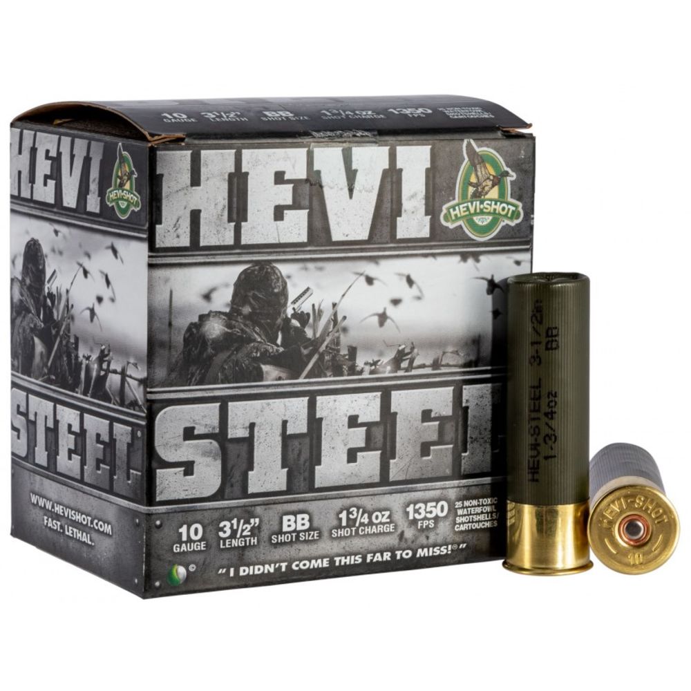 HEVI-Shot HEVI-Steel 10 Gauge 3.5 in / 3.5 in BB 1-3/4 oz