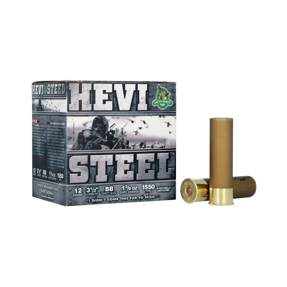 HEVI-Shot HEVI-Steel 12 Gauge 3.5 in / 3.5 in BB 1-3/8 oz