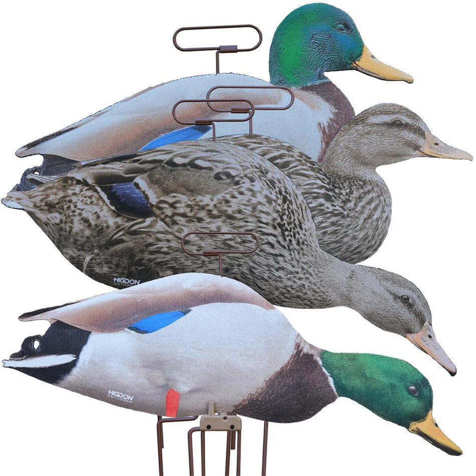 Higdon Motion Flats Silhouette Duck Decoys 12-Pack