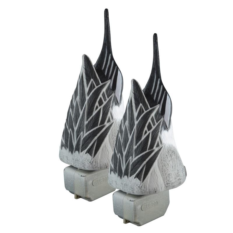 Higdon Outdoors Magnum Pintail Duck Butt Foam Filled Drake Decoys 2-Pack