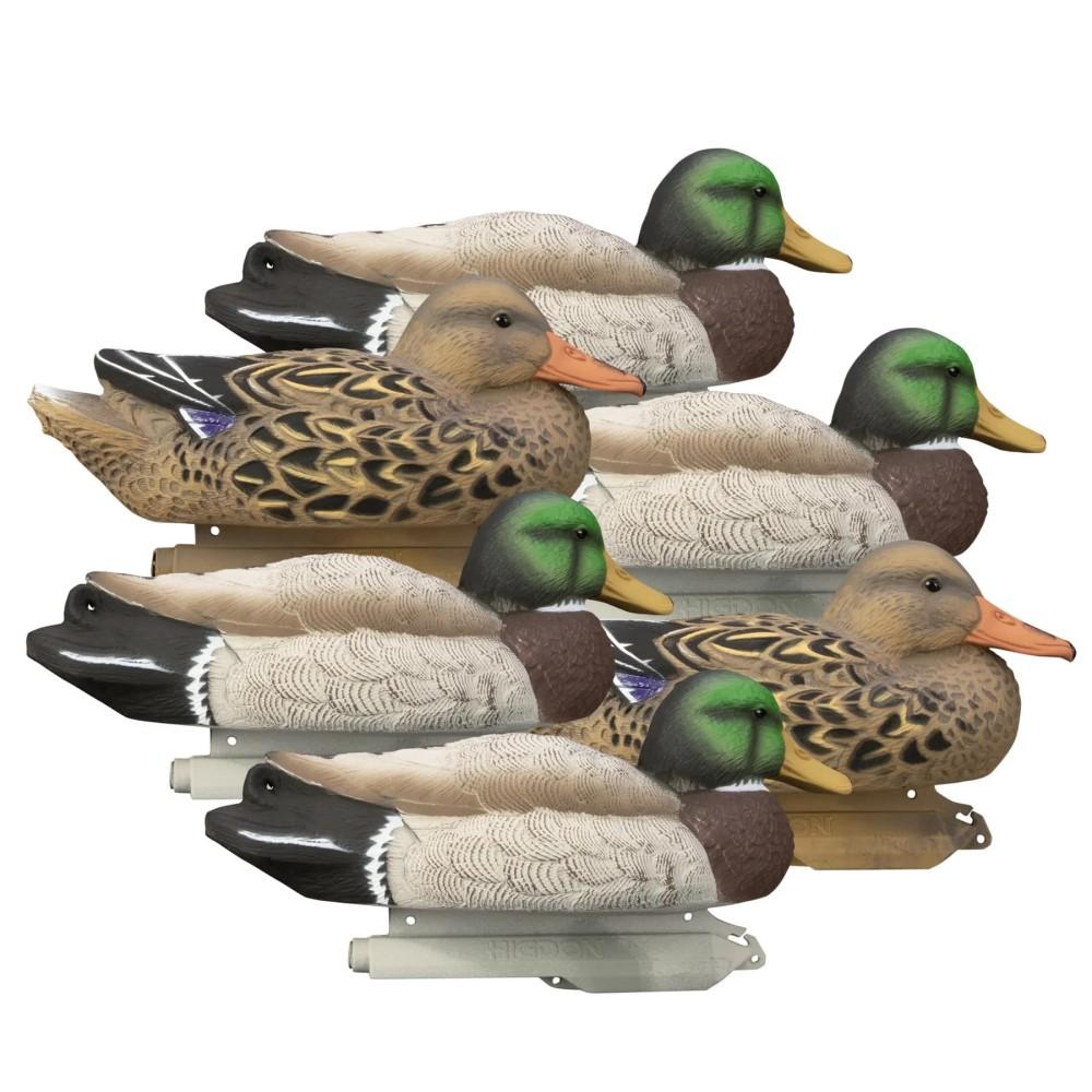 Higdon Standard Mallard Filler Pack 6-Count Regular Size Duck Decoys