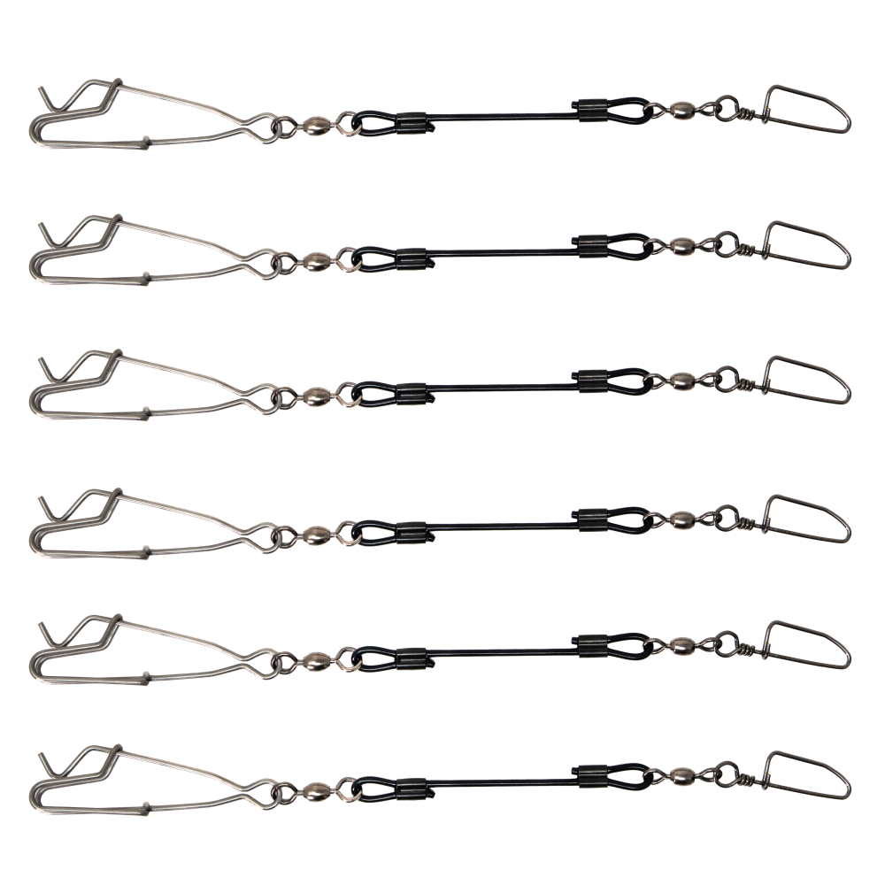 Higdon Battleship Jerk Rig Quick-Connect Decoy Clips 6-Pack