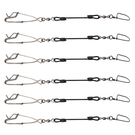 Higdon Battleship Jerk Rig Quick-Connect Decoy Clips 6-Pack