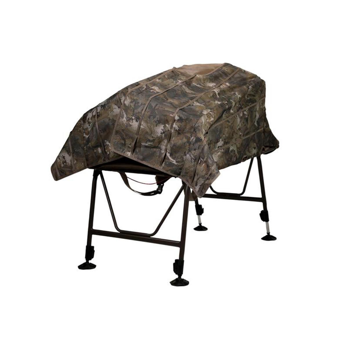 MOmarsh InvisiMan Waterfowl Hunting Blind Optifade Timber Camo
