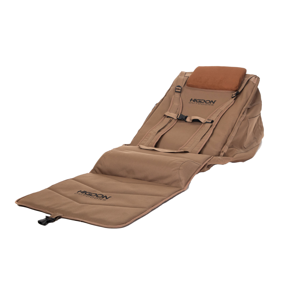Higdon Blind Hot Shot Dirt Layout Hunting Blind with Padded Headrest