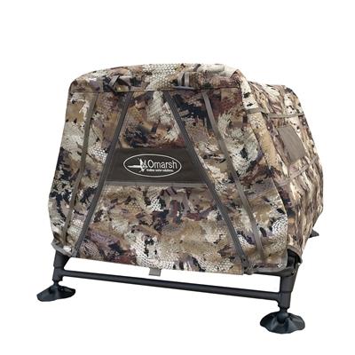 Higdon Outdoors MOmarsh Field House LP Dog Blind - Optifade Marsh