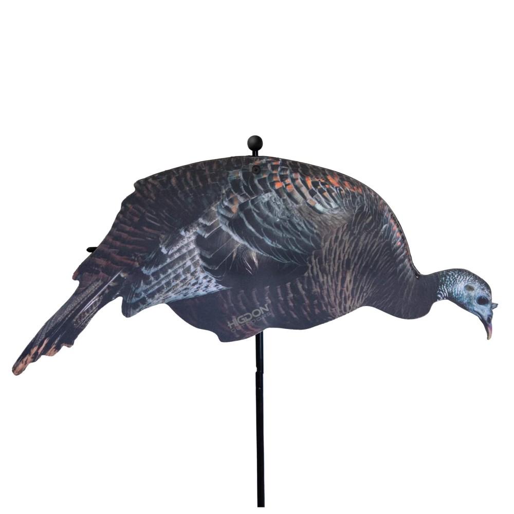 Higdon Flex Turkey Decoy Feeder Hen Silhouette Lightweight