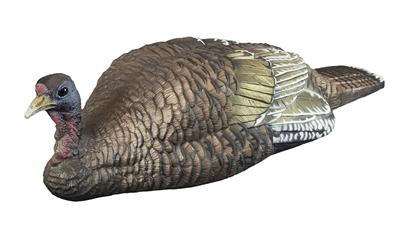Higdon Outdoors Hard Body Laydown Hen Turkey Decoy with XHD Feathering