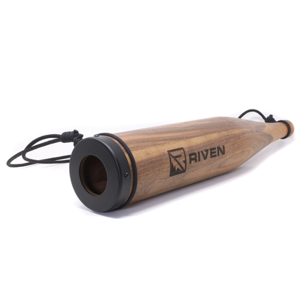 Riven Cambium Premium Elk Bugle Tube Black Walnut