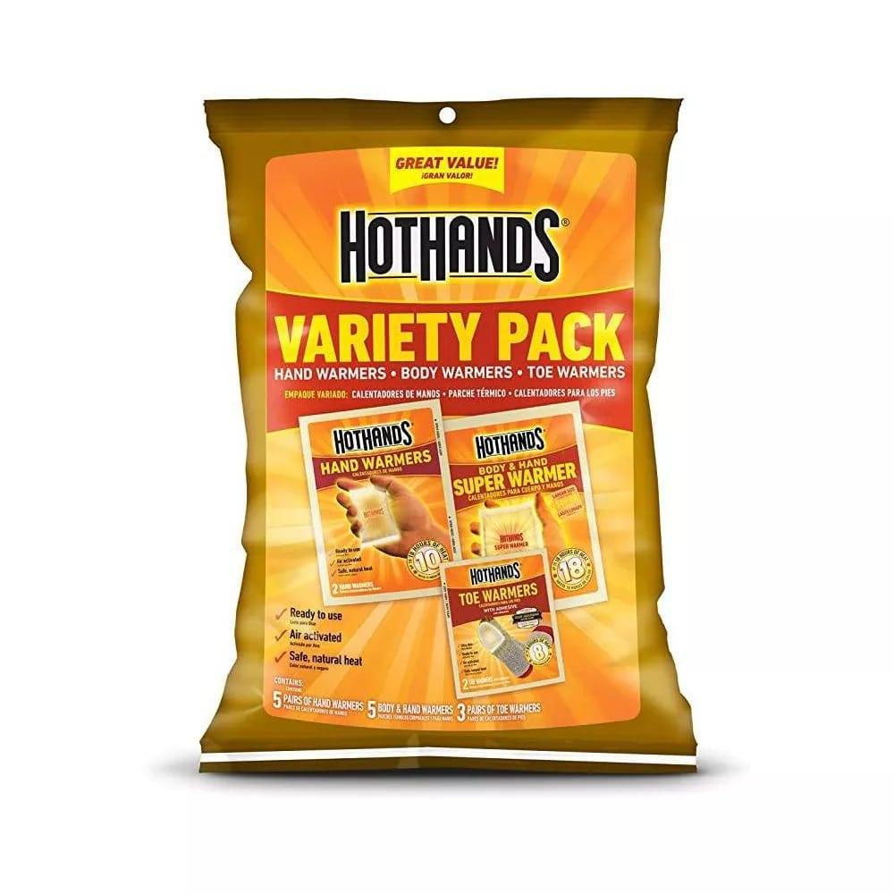 Hot Hands Variety Pack Hand and Toe Warmers 13-Count