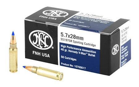 Fast Ammo FN 5.7x28mm SS197SR 40gr V-Max Ammo