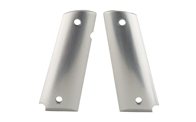 Hogue Extreme Aluminum Grip Panels for 1911 Government, Clear Gloss Anodized Finish 45165
