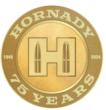 Hornady 75th Anniversary Tin Sign
