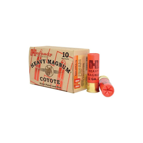 Hornady 86224 Heavy Magnum Coyote 12 Gauge 3" 1oz 00 Buck Shot 1300 fps