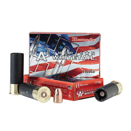Hornady 86271 American Whitetail Hunting 12 Gauge 2.75" 1oz 325Gr 1825 fps