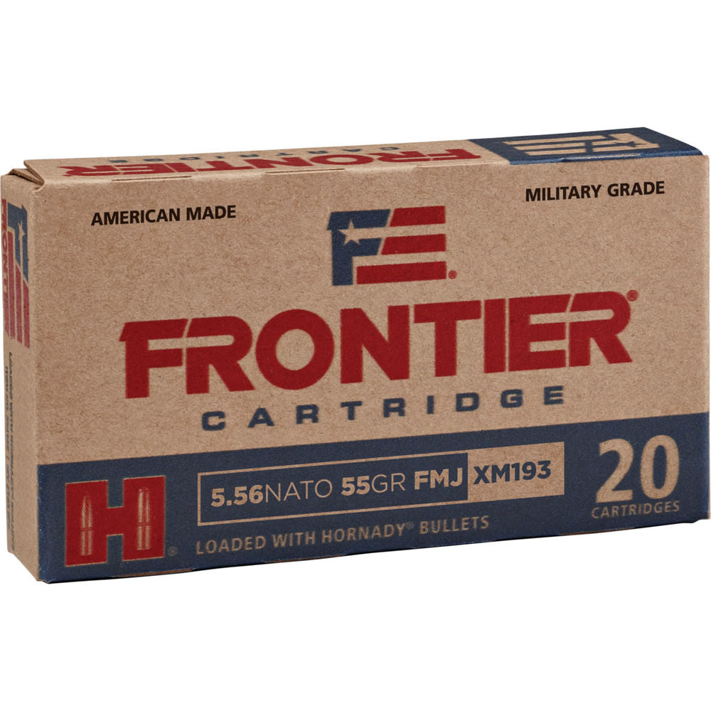 Hornady Frontier Cartridge .223 Remington 55 gr BTHP ammo