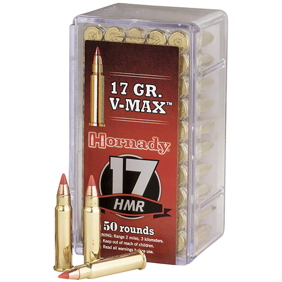 HORNADY VARMINT EXPRESS AMMO 17 HMR 17GR V-MAX