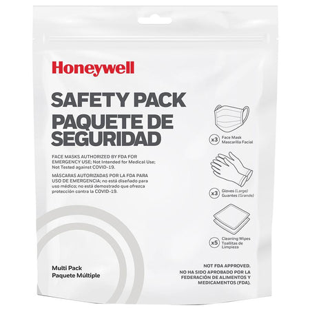 Howard Leight Safety Multi Pack PPE Kit with Face Masks Gloves and Cleansing Wipes