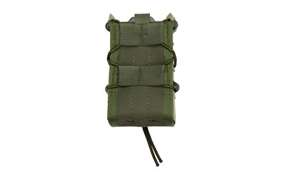 High Speed Gear X2R TACO Dual Rifle Magazine Pouch, MOLLE, Hybrid Kydex/Nylon, Olive Drab Green 112R00OD