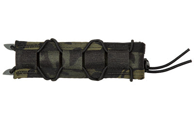High Speed Gear Extended Pistol TACO LT Single Magazine Pouch, MOLLE, Fits PCC Mags, Multicam Black 11EX00MB