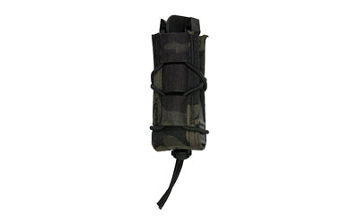 High Speed Gear Pistol TACO Single Magazine Pouch, MOLLE, Fits Most Pistol Mags, Multicam Black 11PT00MB