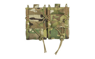 High Speed Gear Double Rifle TACO Dual Magazine Pouch, MOLLE, Fits Most Rifle Mags, MultiCam 11TA02MC