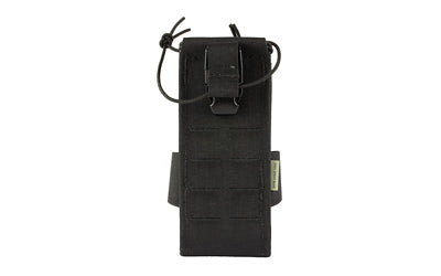 High Speed Gear TACO Gen 2 Large Radio Pouch for PRC-148/152/163/MPU5, MOLLE/Belt, Black 24RD02BK