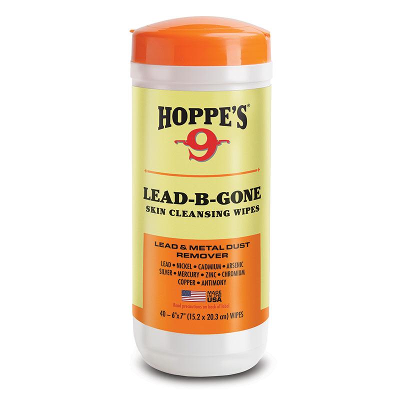Hoppes Lead-B-Gone Skin Cleansing Wipes 40-Count Lead Removal
