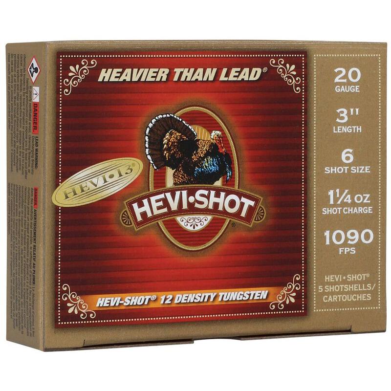 HEVI-Shot HEVI 13 20 Gauge 3 in / 3 in #6 1-1/4 oz