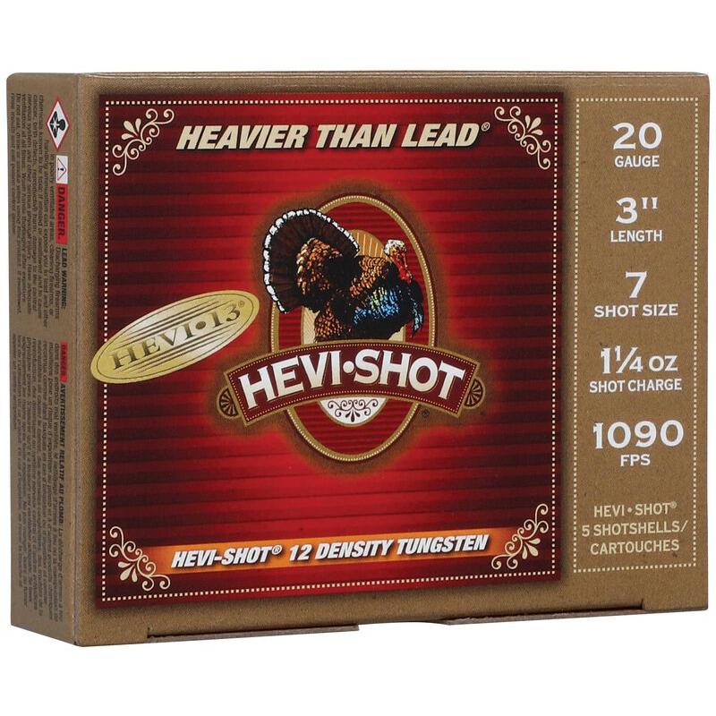 HEVI-Shot HEVI 13 20 Gauge 3 in / 3 in #7 1-1/4 oz