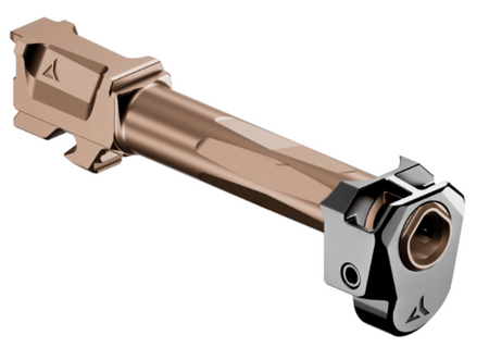 Radian Weapons R0832 Ramjet & Afterburner Combo 9mm Glock 19 Gen5 Bronze Stainless Steel Barrel