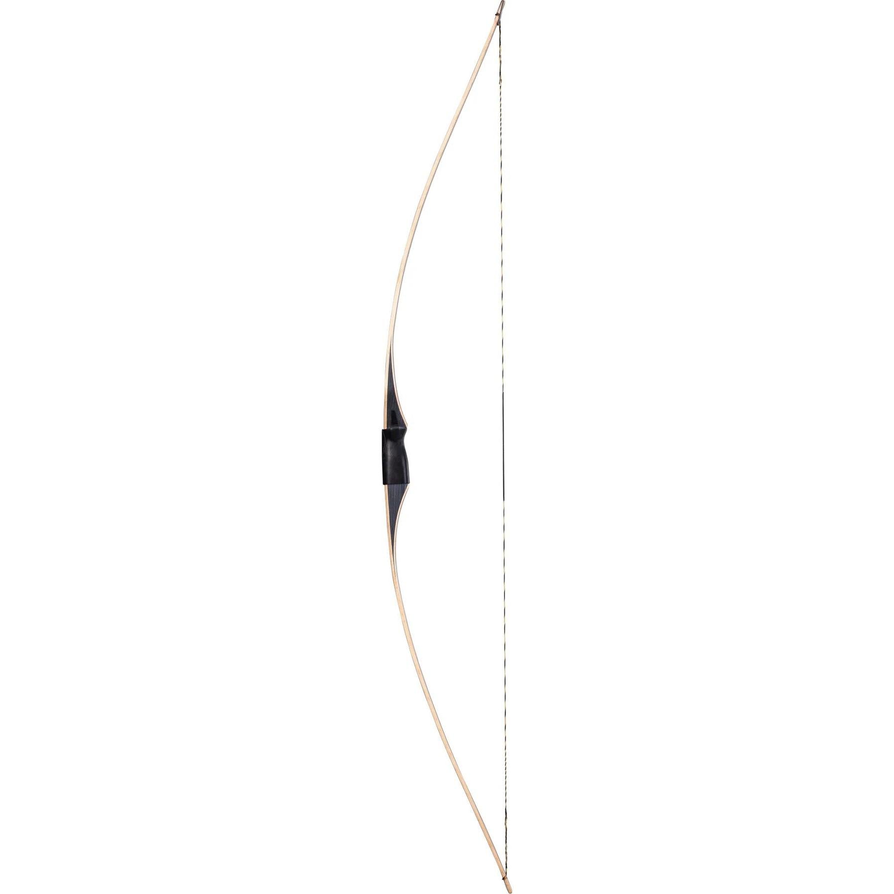 Bear Traditional Montana Longbow RH 50lb Grey Fiberglass