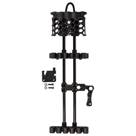 Trophy Ridge Hex Lite Arrow Quiver with LED Lights Black 1-Pack