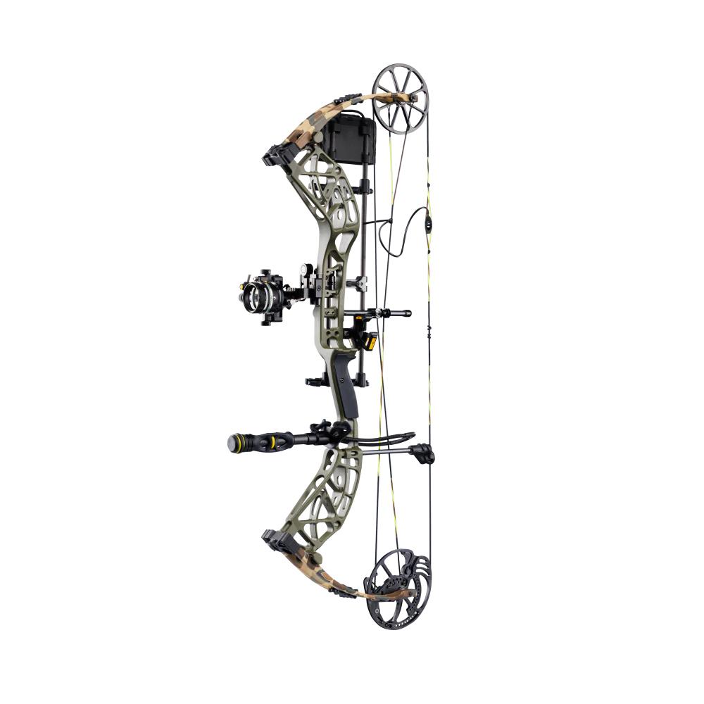 Bear Archery THP Adapt 2 Plus RTH 70 lb RH Compound Bow Throwback Green